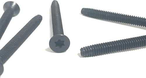 40 Pack 1/4-20 x 1.5 Inch Pre Oiled Corrosion Resistant Thread Cutting Trailer Deck Floor Board Screws Cargo Wood to Metal Self Tapping