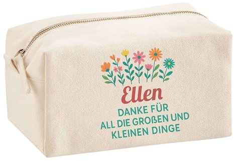 Multifunktionstasche Danke Ellen - Geschenk Muttertag Geburtstag Schwester Weihnachten Tante Patentante Wiederverwendbarer Shopper
