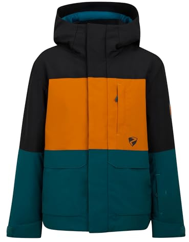 Ziener Jungen Alim-z Ski-Jacke/Winterjacke | warm, atmungsaktiv, wasserdicht (1er Pack)