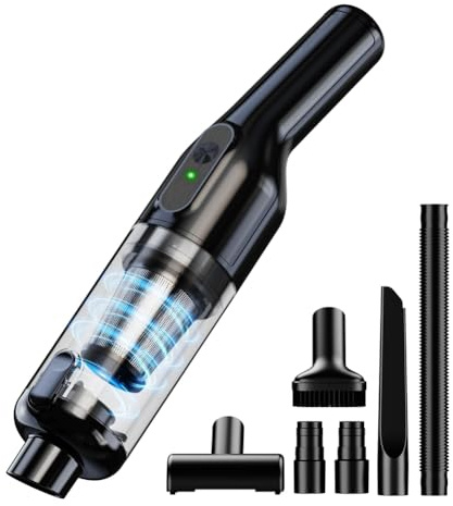 Osmond Aspirapolvere Portatile per Auto, Aspirapolvere per Auto con Aspirazione Potente da 16000 Pa, Aspirapolvere Ricaricabile per Auto