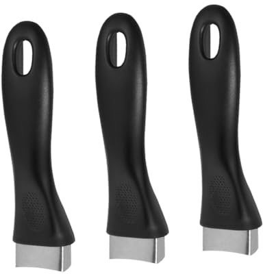 VERDANVERSE Manico di Ricambio per Pentola 3 Pezzi in Bachelite Nero