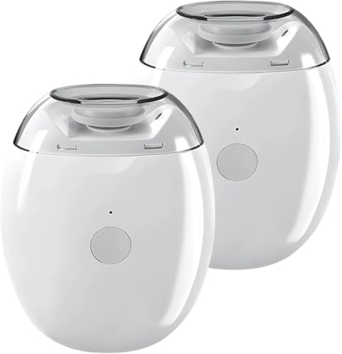 Coupe-Ongles Électrique 2026 - Ponceuse et Polisseur Automatique avec LED et 3 Vitesses, Rechargeable USB, Silencieux et Adapté à Toute la Famille (2PCS)