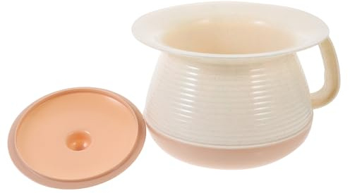 EXAOMBLE Pot de Chambre Portable avec Couvercle Scellé en Pp pour Garçon et Filles Facile à Transporter, Maison Voyages