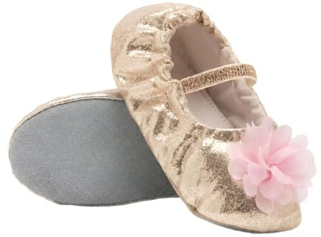Zapatillas de Ballet Mujer de Lona Revestida para Lección Danza Sala Uso