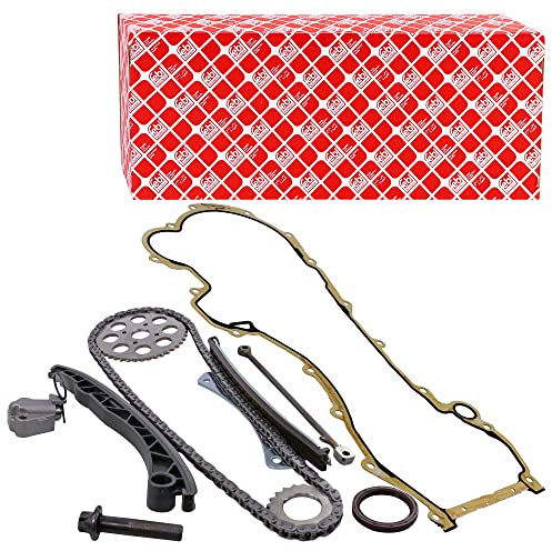 febi bilstein 100754 Steuerkettensatz für Nockenwelle, TRITAN®-beschichtet , 1 Stück | Kompatibel mit: ALFA ROMEO MITO, CITROËN NEMO Großraumlimousine, NEMO Kasten/Großraumlimousine, FIAT 500, 500 C, 500L