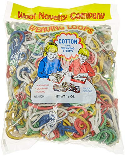 Wool Novelty Cotton Weaving Loops 16oz-Assorted 412