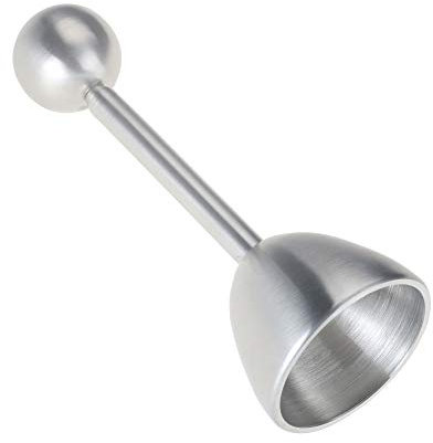 Egg Shell Topper Stainless Steel Cracker Easter Premium Kitchen Tool for Removing Raw, Soft or Hard Boiled Egg Shells, Separate Cut The Top of The Shell Smooth Round Opening
