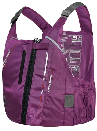 Zeraty Schwimmjacke für Erwachsene 50N Schwimmweste für Kanu-Kajak-Segeln und andere Wassersportarten