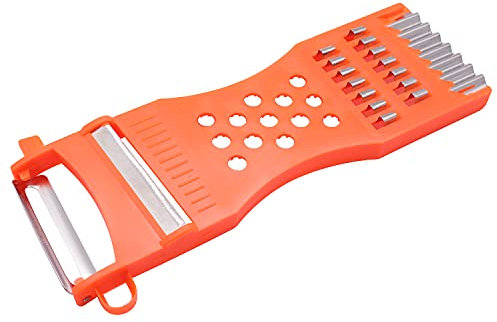 XIWENQUKU 1Pcs handheld Plastic Multifunction Kitchen Peeler Grater Slicer Tool,for Vegetable, Fruit,Cucumber,Potato,Carrots,Cheese,Chef Gadgets Tools