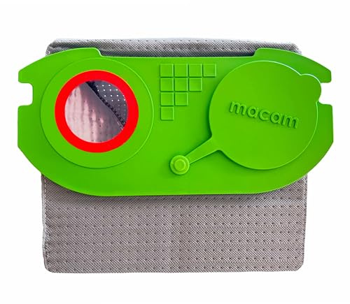 Macam Sac filtre réutilisable pour l'aspirateur Festool Mini et Midi (MIDI-1), (MIDI-1,MIDI-2)