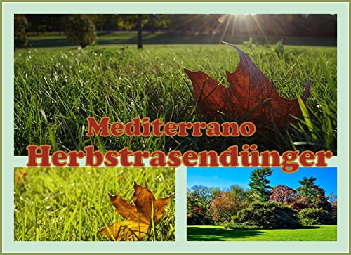 Herbstrasen Dünger/Herbstrasendünger Mediterrano 10 KG