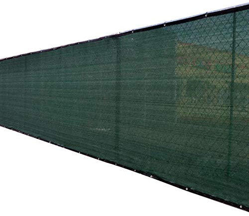 GIMOCOOL Privacy Screen Fence 6ft X 50ft, Privacy Netting Windbreak Fencing, Heavy Duty Green Fencing Mesh Shade Net Cover With 100pcs Cable Ties For Garden Yard Backyard Wall Balcony