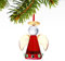 HDCRYSTALGIFTS Adornos de ángel de cristal colgante de ángel de la guarda para decoración de árbol de Navidad, adornos navideños para árbol de Navidad