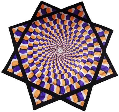 Flowstar - Paño para principiantes, diseño de estrella de flujo de giro, fácil de girar, impresión lateral, malabares y habilidad, juguete de flow, juguete Dapo Star (Style-4)