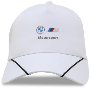 PUMA BMW M Motorsport Baseballkeps, Puma White, One Size, Puma vit, one size