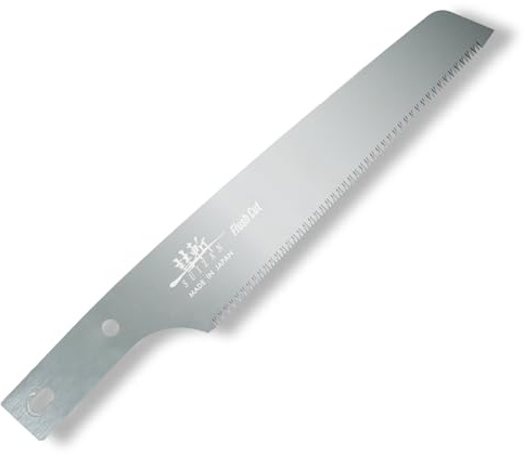 SUIZAN Ersatzblatt für Kleine Handsäge 120mm Dübelsäge | Kompakt Japan Säge Holzsäge Mini ohne Schränkung Bündigschnitt Zapfen Einseitig Schreinerei Holzbearbeitung Holz Saw