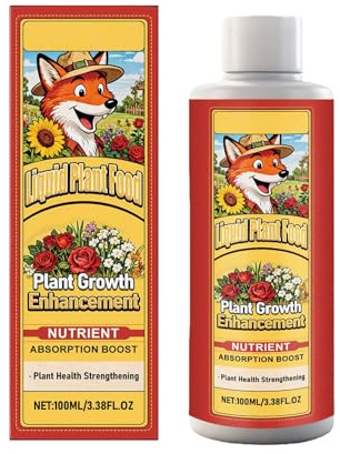 Lpoppcx Fertilizzante Liquido Per Piante | 100 ml Soluzione Nutriente Piante,Soluzione Nutriente Per Fiori | Serra Giardino Interno Esterno Verdure Alberi da Frutto