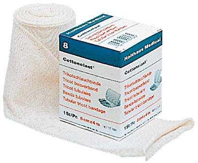 Holthaus Medical Cottonelast® Trikotschlauchbinde, Schlauchverband, Verband, Binde, DIN61633-TB, 20cmx4m