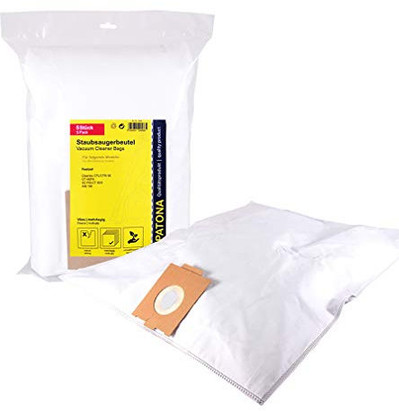 PATONA 5x Bolsas de Aspiradora 496186 Compatible con Festool CT36 CTL36 CTM36 CT HEPA FIS-CT36/5