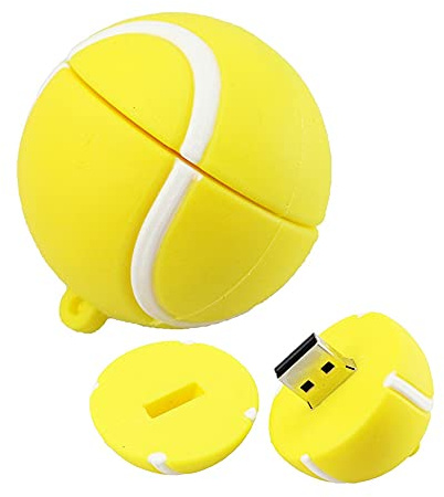 OneSquareCore 4GB Forma de Bola Unidades Flash USB Pen Drive Memoria Flash Stick Pendrives Disco Flash USB Thumb Drive U Disco USB Drive USB 2.0 Pen Drive pendrive (Tenis)
