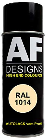 Alex Flittner Designs RAL Lackspray Autolack Sprühdose Spraydose RAL1014 Elfenbein matt