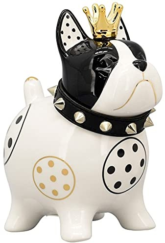 POMMERNTRAUM ®| Bulldogge Design Spardose Sparbüchse Sparschwein Hund Mastiff Französische Bulldogge Bulli