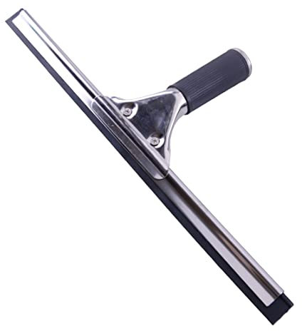 Professional Window Squeegee Glass Cleaner Applicator Rubber Wiper Blade 35cm