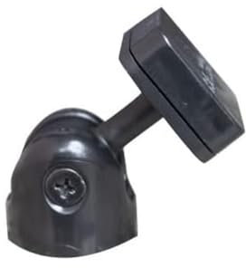 Fermapersiana Ferma Ante Magnetico Quadrato Universale extra forte. (Snodato, Nero)