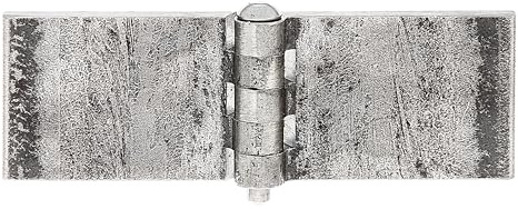 Alberts 860202 Bisagra, Ancha, para soldar, Acero, crudo, 40 x 60 mm, Juego de 10