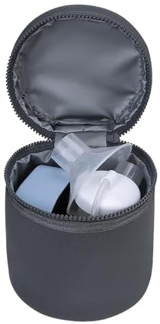 Bolsa de Almacenamiento para sacaleches, Bolsa de Botella aislada, Enfriador de Leche Materna, Enfriador de Almacenamiento Aislado portátil con diseño a Prueba de Fugas y Correa Desmontable para