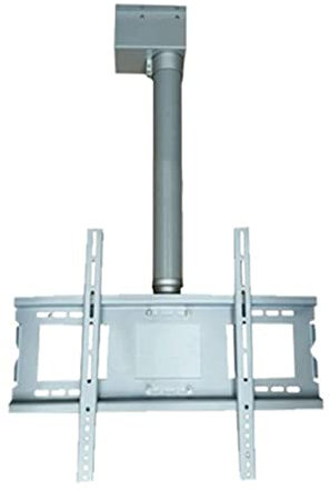 SQMGFA Supporto TV Universale, Supporto Regolabile per Montaggio a soffitto per TV - Supporto per Montaggio a Parete per TV Adatto a TV 4K da 32-65 Pollici, Altezza Regolabile, inclinazio