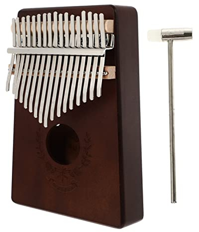 Gatuida Finger Klavier Kalimba Daumenklavier Musikinstrument für Anfänger Kompakt Tragbar mit Klarer und Angenehmer Klangqualität für Überall Spielen