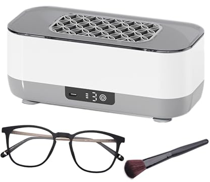 Macchina per la pulizia ad ultrasuoni per gioielli | Dispositivo di | pulizia ad ultrasuoni portatile efficiente per occhiali, elettrodomestici, bracciali, Pulito domestico multiuso