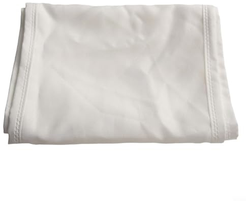 Drivstraw Copertura antipolvere per termosifone, bianco, tessuto in filato antigraffio, parte superiore in rete traspirante, per dispositivi di riscaldamento domestico, lunghezza 60/80/100/160/180 cm