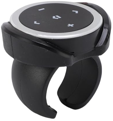 LICAEVEY TéléCommande à Bouton Multimédia Bluetooth, Commande Musicale sans Fil au Volant pour Voiture avec Portée jusqu'à 10 M, Compatible avec Les Smartphones et Tablettes Android