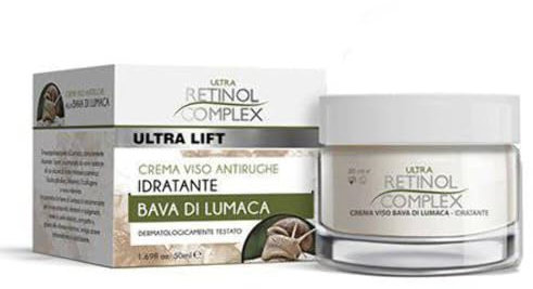 Crema Viso Idratante Rigenerante Antirughe Alla Bava Di Lumaca Ultra Lift 50 ML