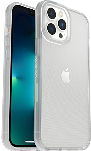 OtterBox Sleek Series Case for iPhone 13 Pro Max/iPhone 12 Pro Max, Shockproof, Drop proof, Ultra-Slim, Protective Thin Case, Tested to Military Standard, Clear, No Retail Packaging