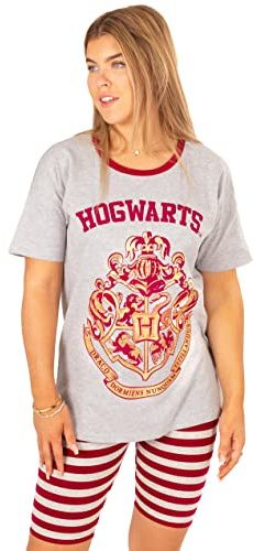Harry Potter Pyjamas T-Shirt pour Femme avec Short Cycle Loungewear