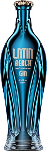 Latin Beach Gin, 70cl | Citrus Flavour Profile - This Tropical Gin Includes Passion Fruit, Coconut, Papaya, and Mango