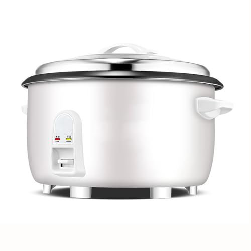 AMiwet Olla Arrocera Comercial De Gran Capacidad 8L-45L Olla De Sopa Eléctrica Inteligente para Arroz Aislamiento Automático del Hotel Y Olla Arrocera con Revestimiento Antiadherente,18L
