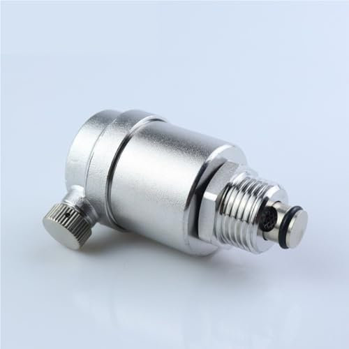 DN15 1/2 3/4 1 Edelstahl 304 Automatisches Entlüftungsventil for Solarwarmwasserbereiter Druckentlastungsventil 10bar (Size : 1/2)