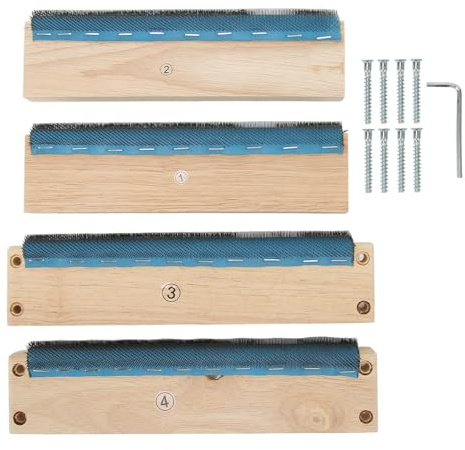 Telaio per Ago da Punch, 25 x 25 cm / 9,8 x 9,8 pollici Telaio Punch Needle per Ricamo per Uncinetto Quadrato, Pinza per Ricamo a Punto Croce Fai Da Te