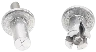 Rivetti a martello 300/10 pezzi rivetti ad espansione in lega di alluminio chiodi a percussione rivetti perforanti(50PCS,9mm)