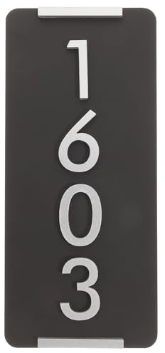 MAGICLULU Targa Numeri Civici in Acrilico 3d Resistente alle Intemperie, Cartello Indirizzo per Porta e Cassetta Postale, Targhe Identificative per Numeri di Casa e Segnaletica Esterna,