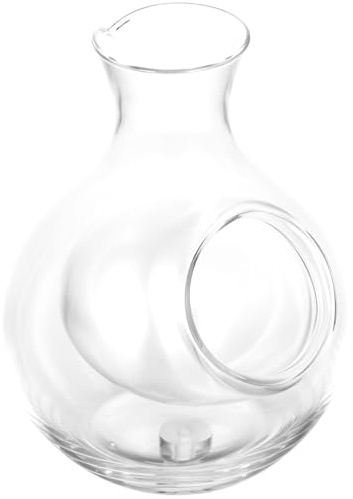 HEALSOPTHY Decantador de Licor Estilo Japonés de Vidrio sin Plomo, Capacidad 300ml, Práctico para Uso en Reuniones y Degustaciones
