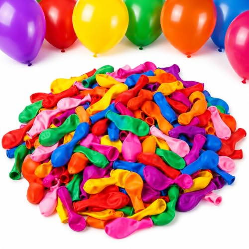 Globos de Agua 1000 Unidades Colores Surtidos, Globos Pequeños para Llenar con Agua, Pack Familiar para Juegos de Verano, Fiestas Infantiles, Piscina, Jardín, Playa y Actividades al Aire Libre