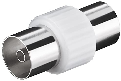 CABLEPELADO Antennenadapter Buchse auf Buchse | HF-Koaxialkabeladapter | TV-Buchse auf Buchse