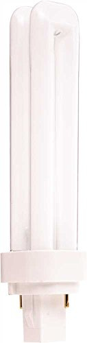 Satco+Hygrade+Dual+Tube+Compact+Fluorescent+Lamp%2c+T4%2c+18+Watts%2c+4100K%2c+82+Cri%2c+G24D-2+Base10