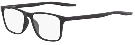 NIKE Brille Größe 54 mm Matte Schwarz, Eye Size: 54 Bridge: 15 Horizontal Measurement: 54 11 Vertical Measurement: 38 86