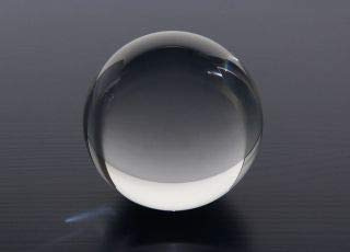 Set mit Zwei Glaskugeln: 80 + 100 mm Fotokugel Plus 2 Glassockel – Kristallkugel – Glaslinse – Lensball - für Fotografie - K9-Qualität – Fotografenqualität
